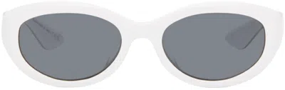 Khaite White Oliver Peoples Edition 1969c Sunglasses In 1760r5 White