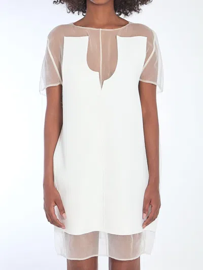 KHAITE KHAITE WHITE WINONA DRESS