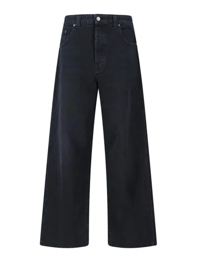 Khaite Wide Jeans In Blue