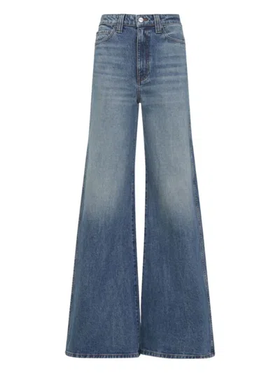 Khaite Wide-leg Clear Blue Jeans