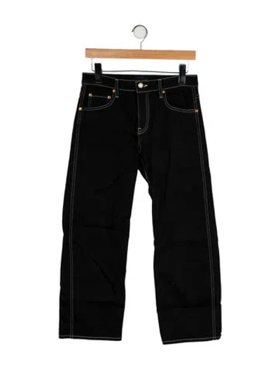 Pre-owned Khaite Wide Leg Pants In Black