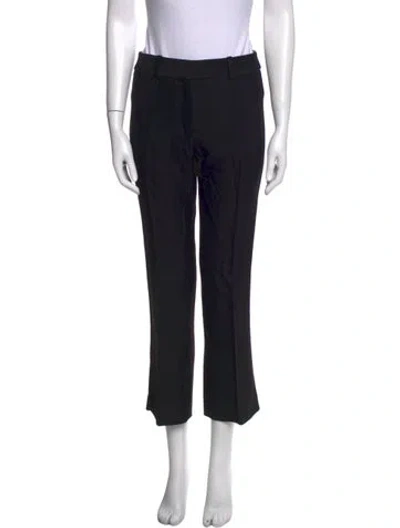 Pre-owned Khaite Wide Leg Pants In Black