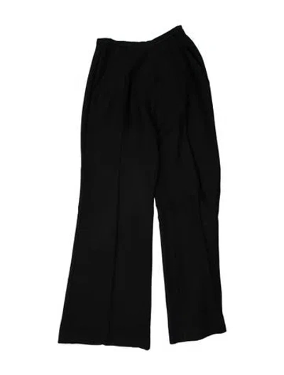 Pre-owned Khaite Wide Leg Pants In Black