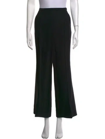 Pre-owned Khaite Wide Leg Pants In Black