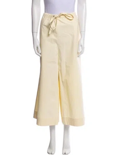 Pre-owned Khaite Wide Leg Pants In Neutral