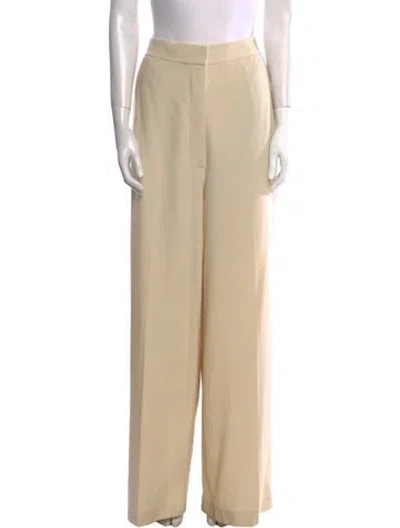 Pre-owned Khaite Wide Leg Pants In Neutral