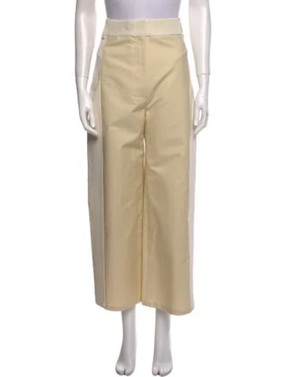 Pre-owned Khaite Wide Leg Pants In Neutral