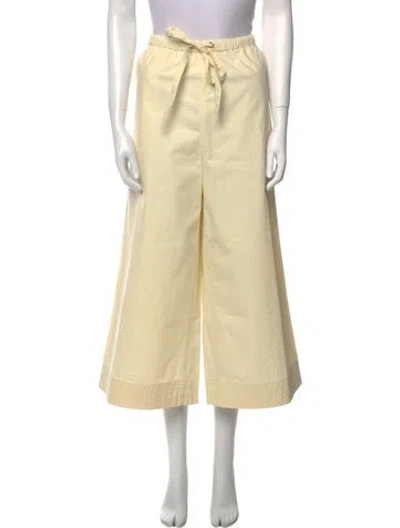 Pre-owned Khaite Wide Leg Pants In Neutral