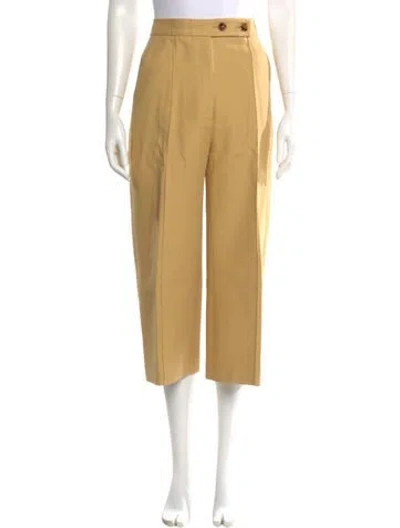 Pre-owned Khaite Wide Leg Pants In Neutral