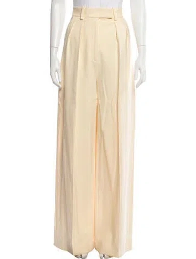 Pre-owned Khaite Wide Leg Pants In Neutral