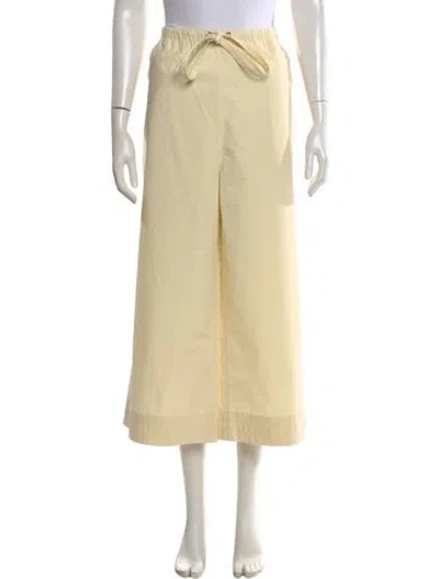 Pre-owned Khaite Wide Leg Pants In Neutral