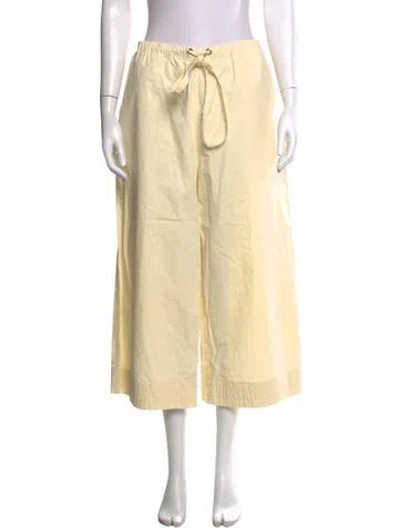 Pre-owned Khaite Wide Leg Pants In Neutrals