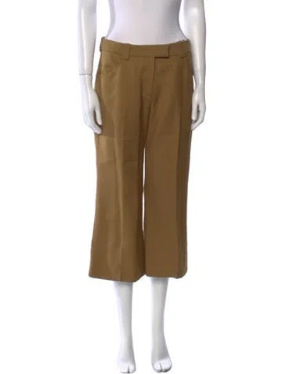 Pre-owned Khaite Wide Leg Pants W/ Tags In Brown