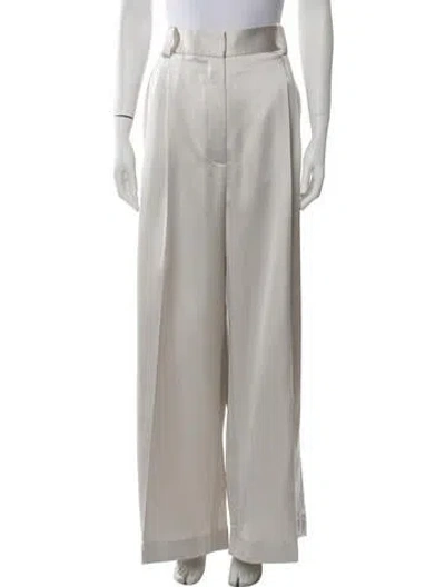 Pre-owned Khaite Wide Leg Pants W/ Tags In Gray