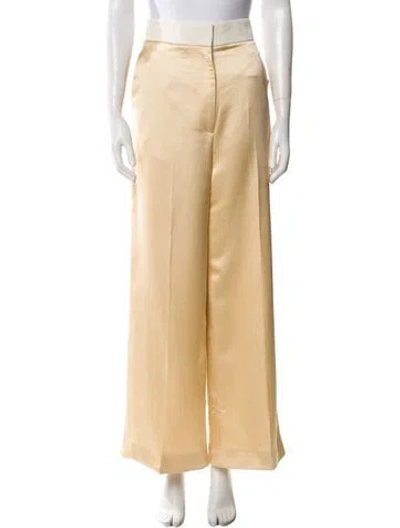 Pre-owned Khaite Wide Leg Pants W/ Tags In Neutral
