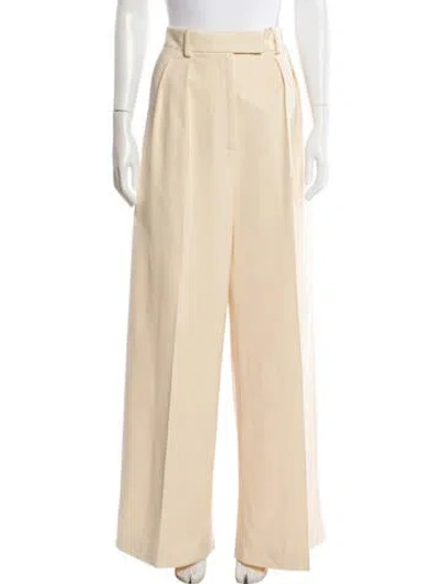 Pre-owned Khaite Wide Leg Pants W/ Tags In Neutral