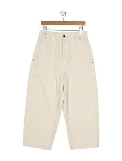 Pre-owned Khaite Wide Leg Pants W/ Tags In Neutral