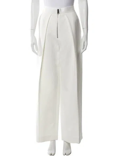 Pre-owned Khaite Wide Leg Pants W/ Tags In White