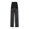 Khaite Trasnlucent Trousers In Black