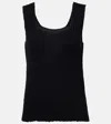 Khaite Wil Knitted Cotton Top