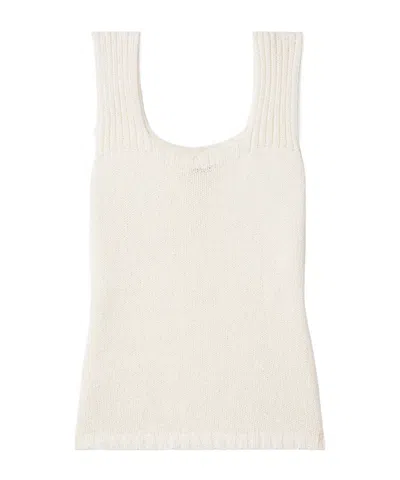 Khaite Wil Sleeveless Knit Top In Neutral