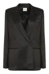 Khaite Willow Blazer In Black