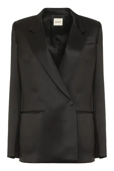 Khaite Willow Blazer In Black