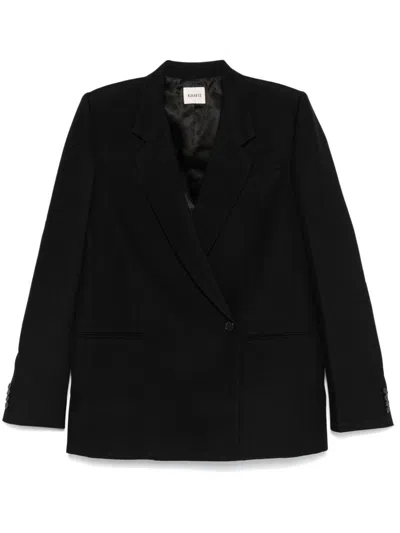 Khaite Willow Blazer In Black