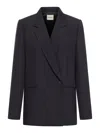 Khaite Willow Jacket In Black In Black