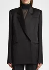 Khaite Willow Jacket In Black In Black