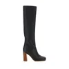 Khaite Willow Boots In Black