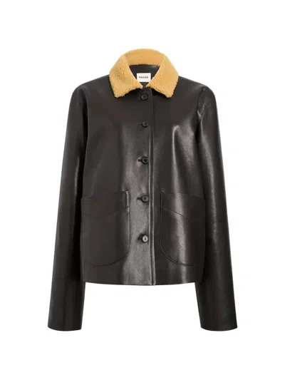 Khaite Wilson Caban In Black