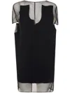 Khaite Winona Dress In Black