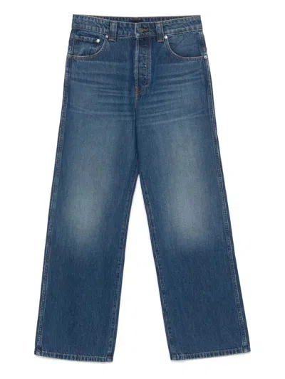 Khaite "winslow" Jeans In Blue