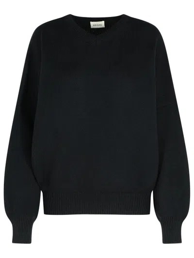Khaite Wolfe Black Cashmere Sweater