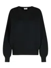 Khaite Nalani Cashmere Sweater In Black