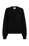 Khaite Wolfe Cashmere Sweater In Black