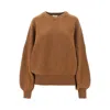 Khaite Wolfe Sweater In Brown