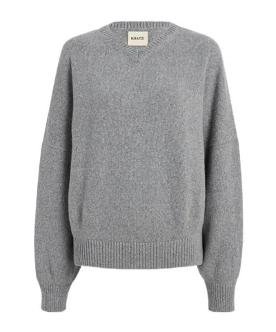 Khaite Wolfe Sweater In Gray