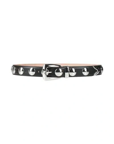 Khaite Woman Belt Black Size 30 Leather