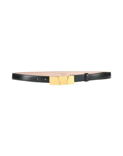 Khaite Woman Belt Black Size 34 Leather