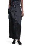 Khaite Woman Black Skirts In Black