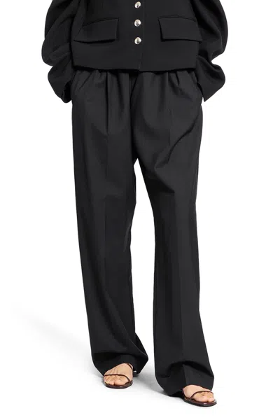 Khaite Woman Black Trousers