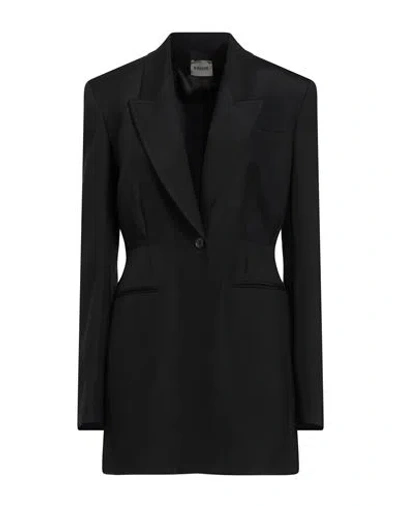 Khaite Woman Blazer Black Size 6 Viscose, Polyamide