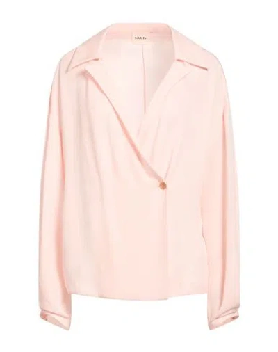 Khaite Woman Blazer Light Pink Size 4 Silk In Neutral