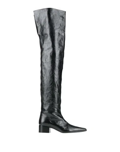 Khaite Woman Boot Black Size 10 Leather