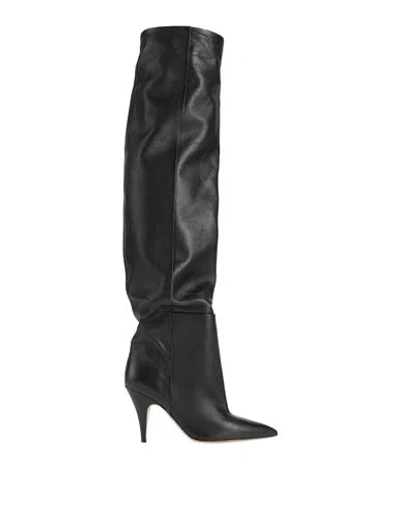 Khaite Woman Boot Black Size 8 Leather