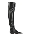 Khaite Woman Boot Black Size 8 Leather In Black