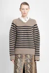 Khaite Nalani Cashmere Sweater In Brown