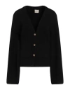 Khaite Woman Cardigan Black Size S Cashmere